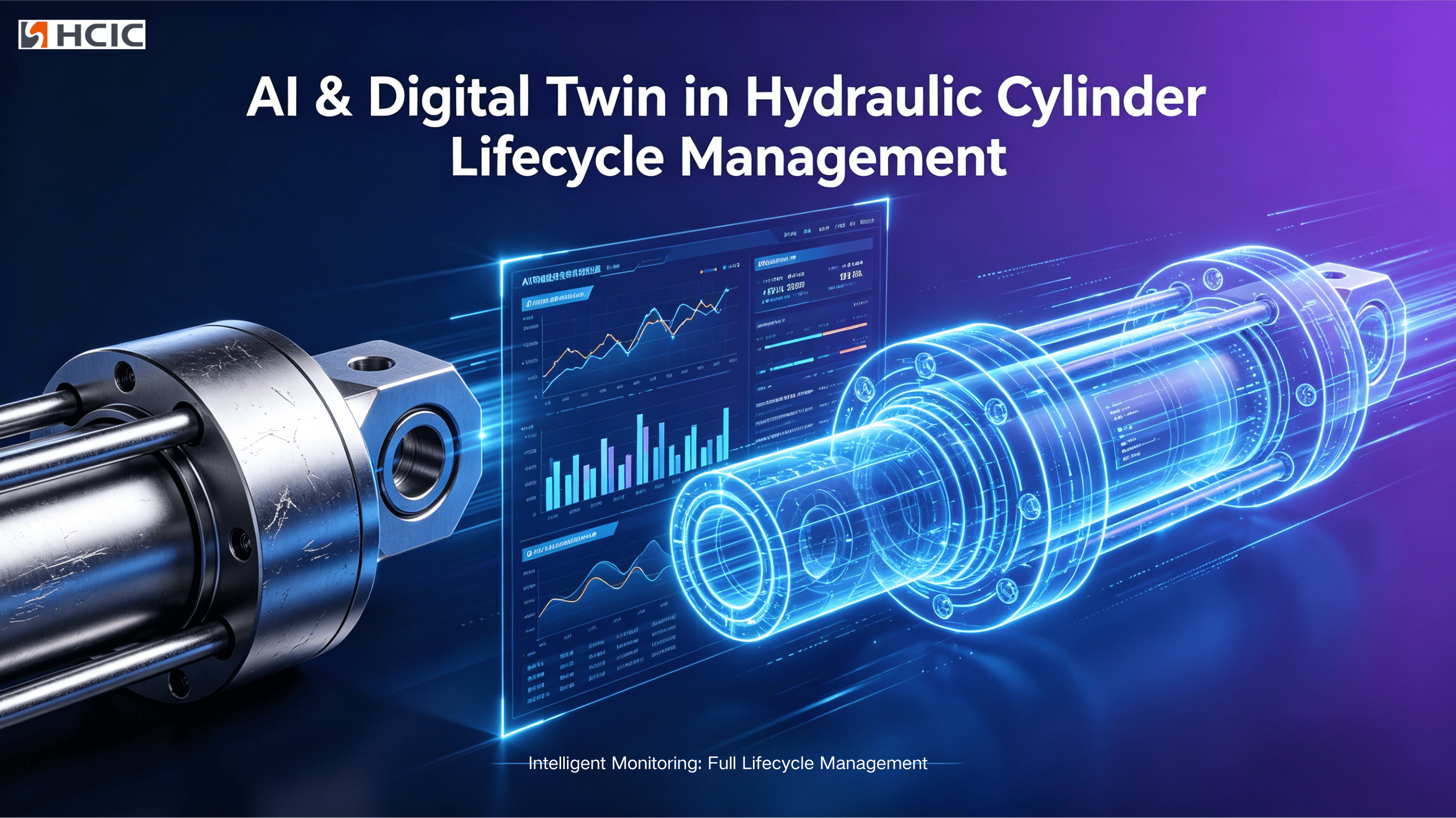 AI และ Digital Twin ในการจัดการวงจรชีวิตของกระบอกไฮดรอลิก