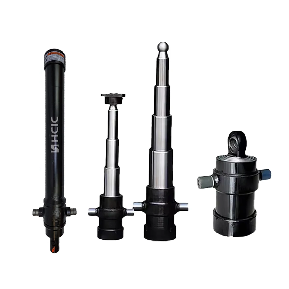 กระบอกไฮดรอลิกแบบหลายขั้นตอนสำหรับรถพ่วงขนาดเล็ก