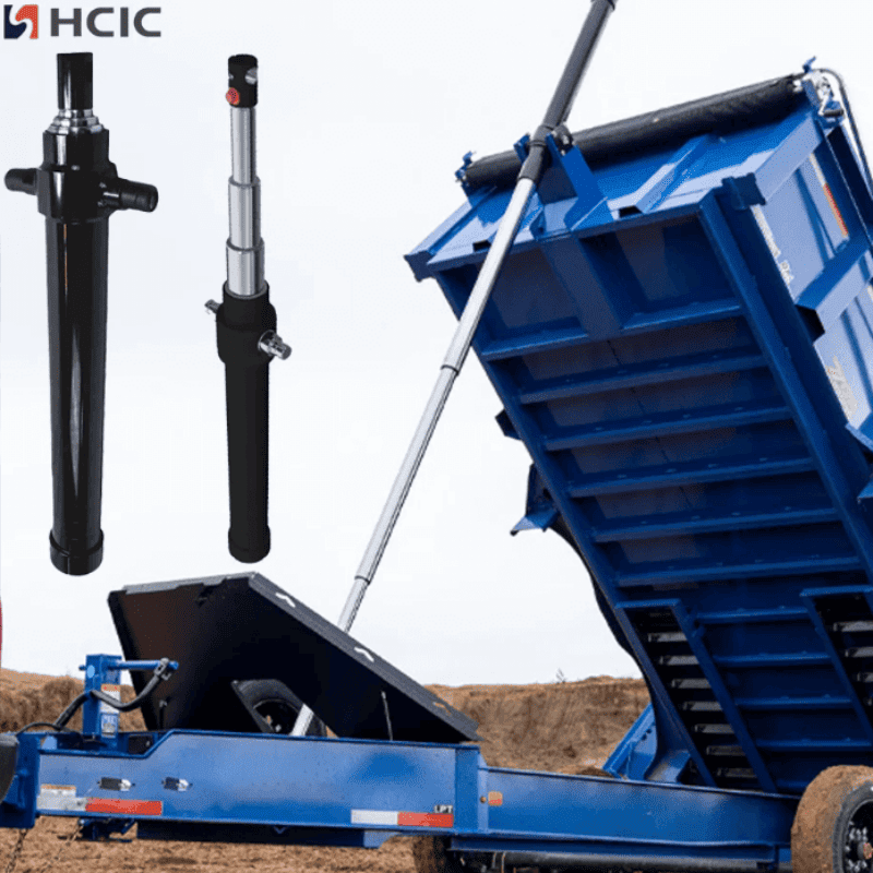 กระบอกไฮดรอลิกแบบหลายขั้นตอนแบบยืดไสลด์